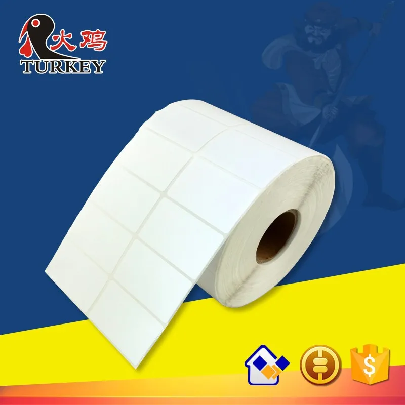 Waterproof thermal transfer PP  label 50x35mm, roll of 2500 labels, tear resistance customize order