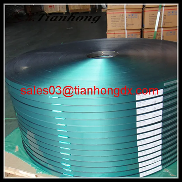 fashion green steel strip ECCS tape for optic cables EMAA+Steel compound reflect thermal insulation material