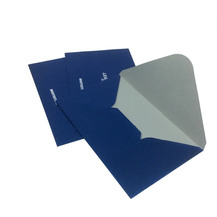 Бумажный конверт для подарочных карт с принтом на заказ