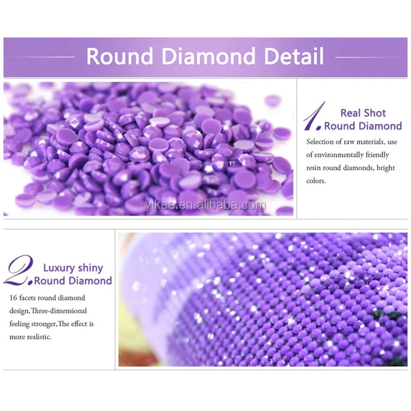 
5d diamond painting full drill round square diamond embroidery canvas painting custom photo dropshipping 