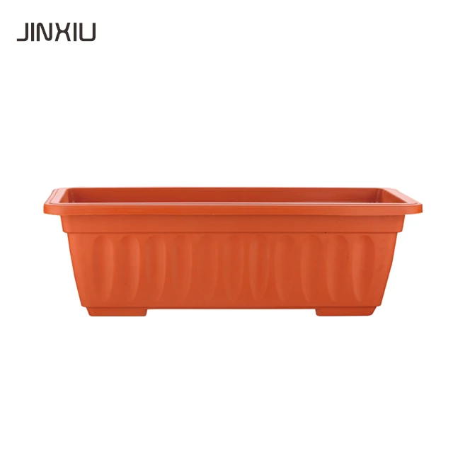 wholesale rectangle terrabbox planter green clay plants plastic orchid garden bonsai nursery balcony pot flower pots & planters