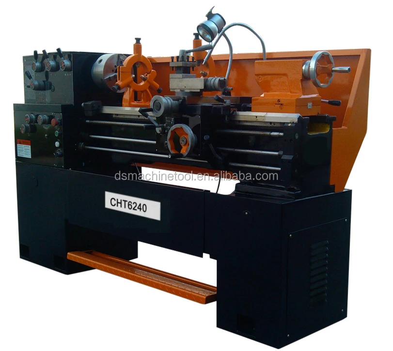 CHT6240 High Precision Manual metal lathe machine price of small bench lathe