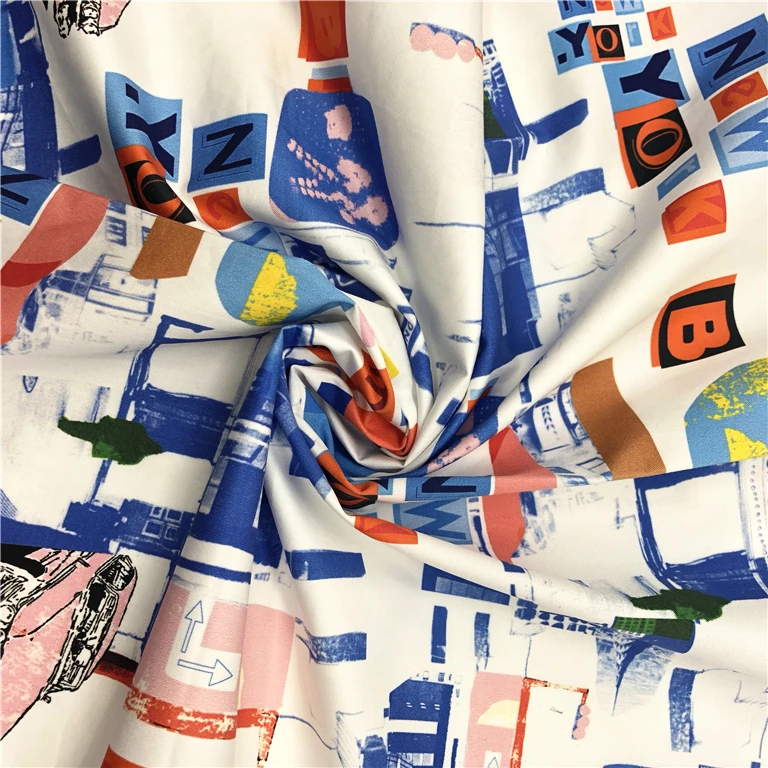 Factory direct high quality custom cotton digital printing canvas fabric