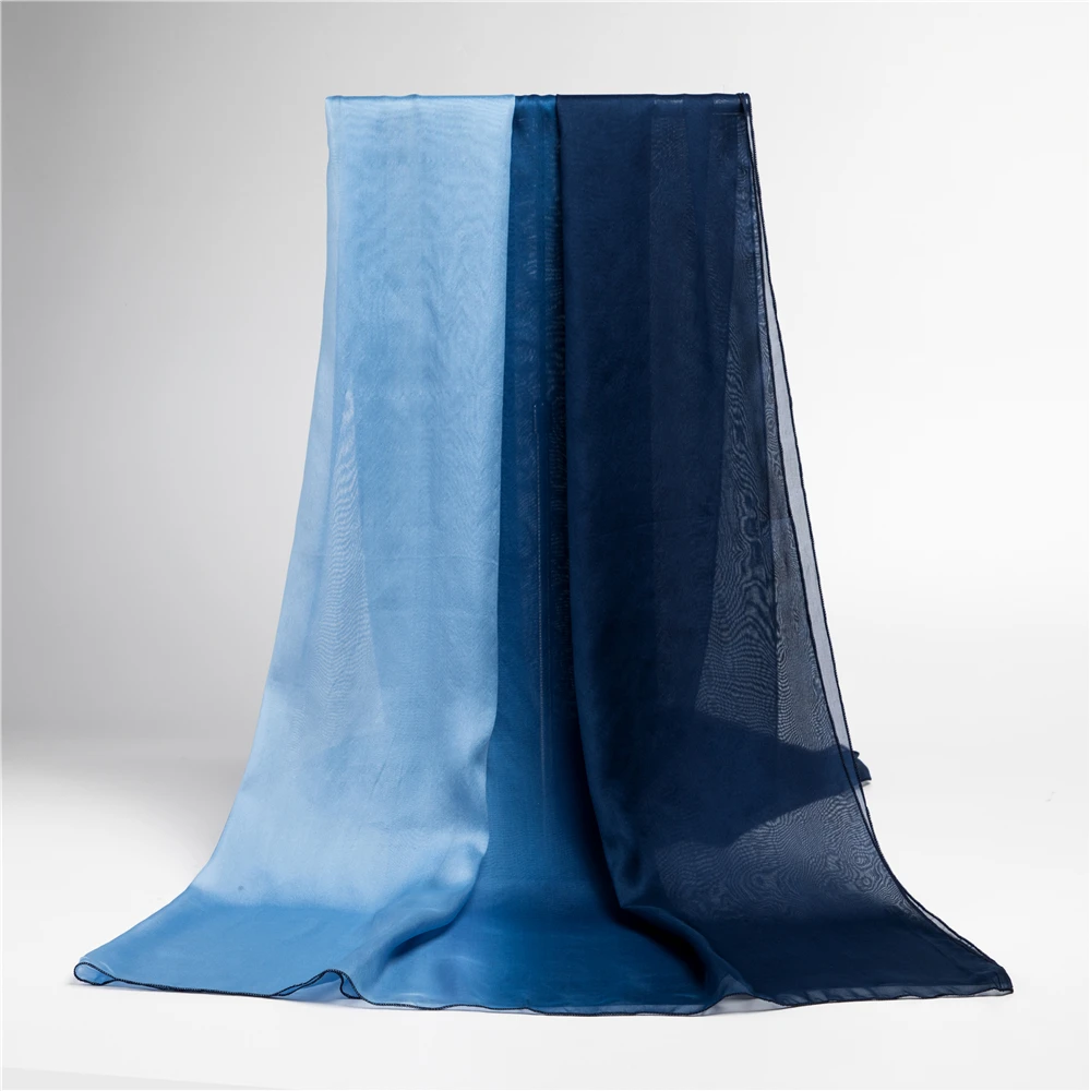 Custom Women Chiffon Multicolor Shawl Scarf