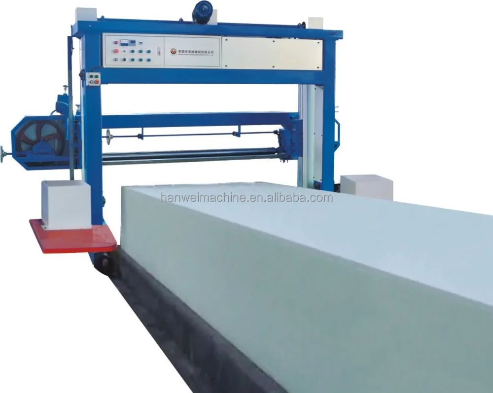 Long Sheet Horizontal foam Cutting Machine