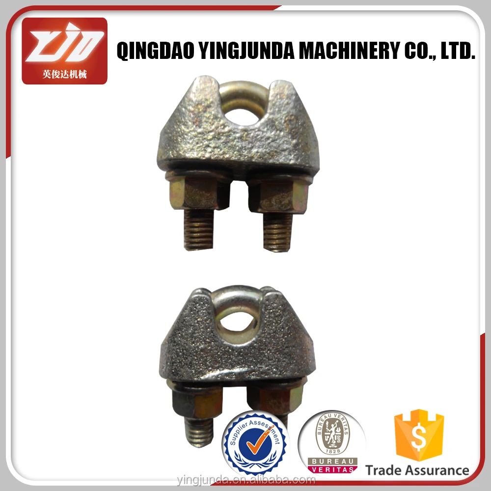 din 741 wire rope clip electric cable clip wholesale in China