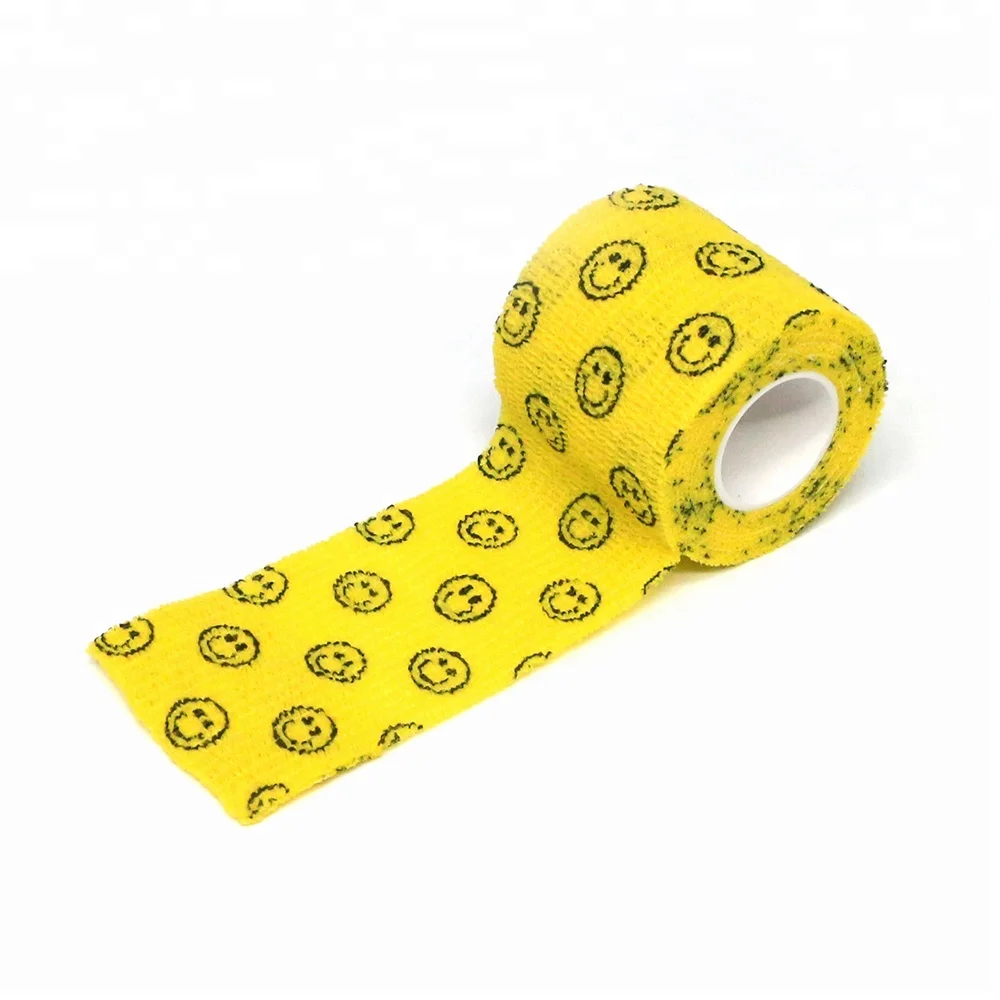 Популярный товар, нетканый Эластичный Бандаж с принтом на заказ