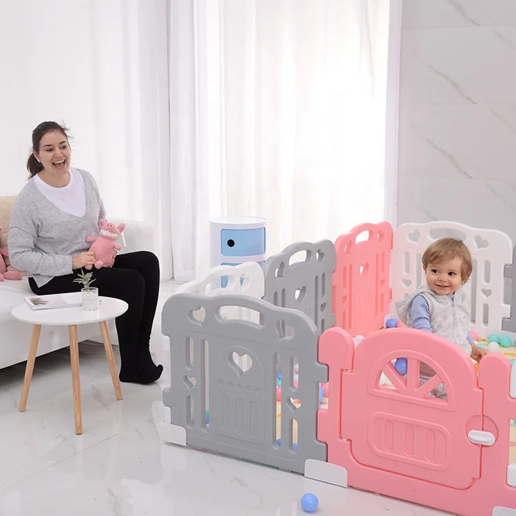 Регулируемый квадратный Безопасный детский вафельный манеж, детский пластиковый манеж для Манежа, манеж для безопасности детей