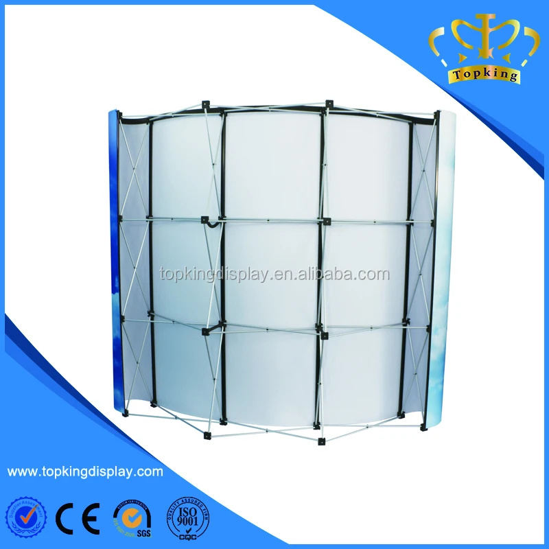 2017 aluminum printing3x3/4x3 original spring pop up stands