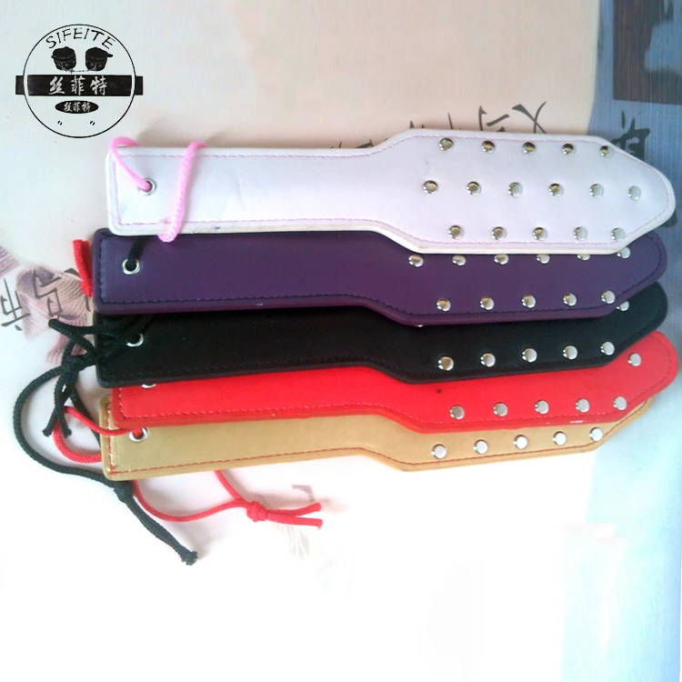 Bondage fetish pattern adult flirting slave whip spanking paddle sex game toys