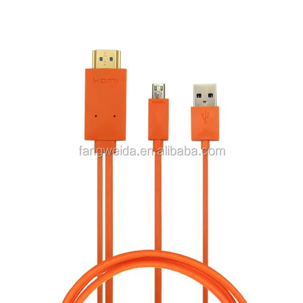 Мхл Micro USB 11pin к HDM я кабель переходник 1080 P HDTV для Samsung Galaxy S3 S4 S5 Note3 Note2 мега