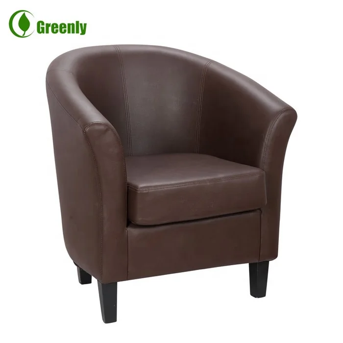 Современный дизайн, деревянная рама, акцент, мягкий стул для клубной ванны для кофейни и отеля (60820965898)
