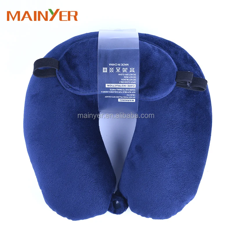 U-образный Подушка с глаз маска для поддержки шеи самолет Rest