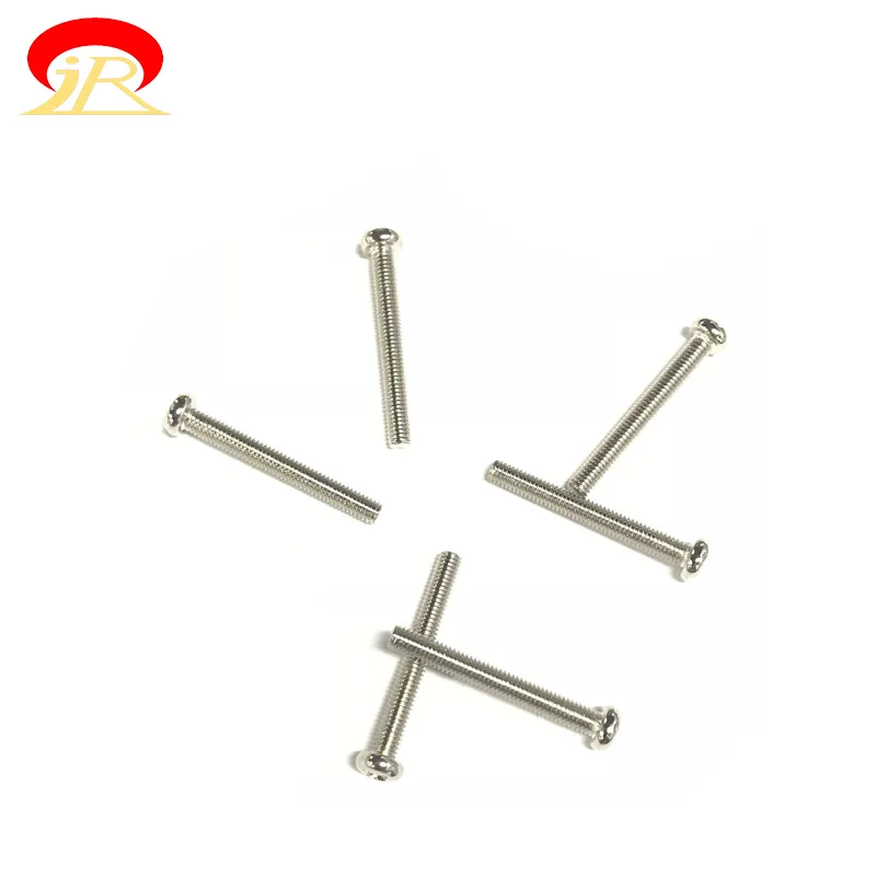 
Chinese Supplier M3 Pan Head Machine Screw Steel Phillips Nickel Plated Screw For Micro Camera 