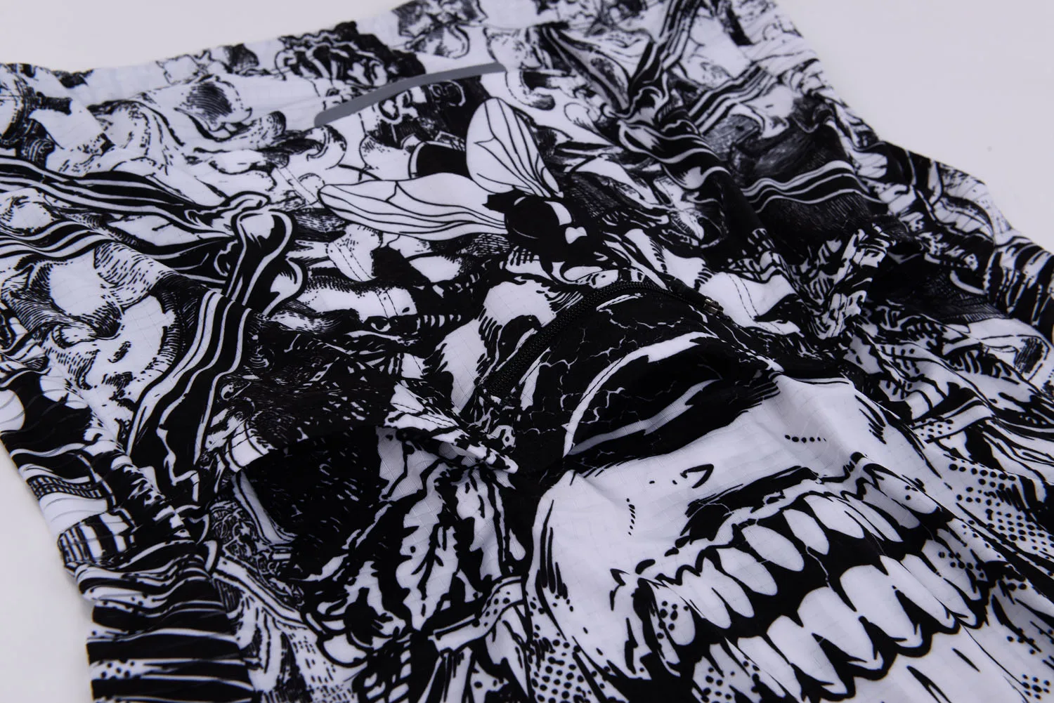 Stylish Doom Dean Grid Relaxed Fit Road Bike Short Sleeve Cycling Shirt Mens