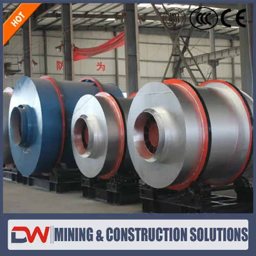 Silica Sand First Choice with low price 3 cylinder triple pass Rotary Drum Sand Dryer