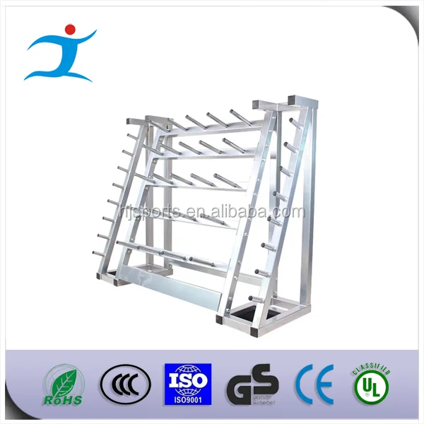 Dumbbell holder training equipment Fixed barbell rack