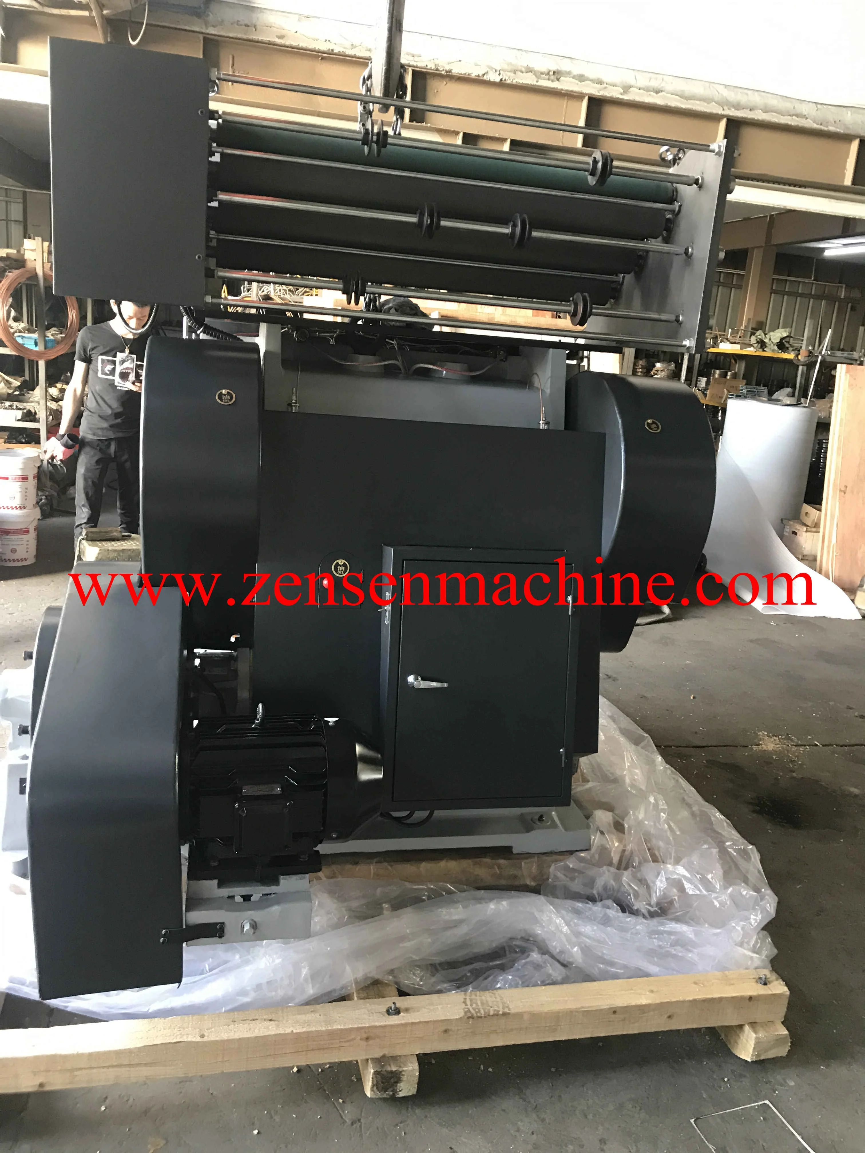Semi automatic hologram hot foil stamp embossing machine TYMC-750