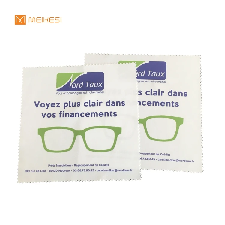 
sublimation microfiber computer screen save cleaning cloth 