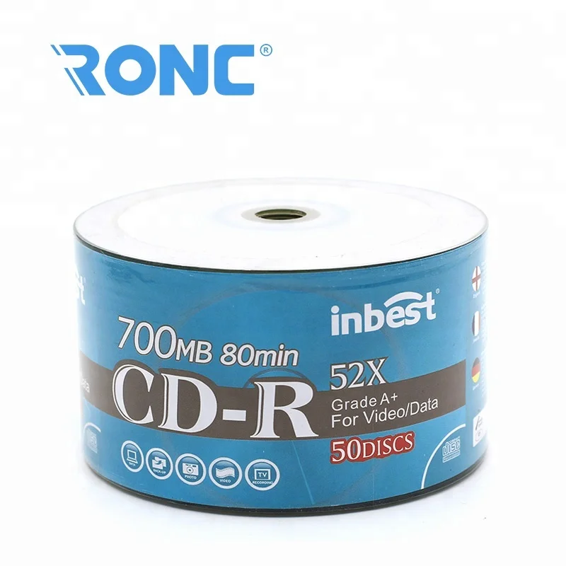 Sample Free Empty cd  52X / 700mb storage capacity Printable Blank cd