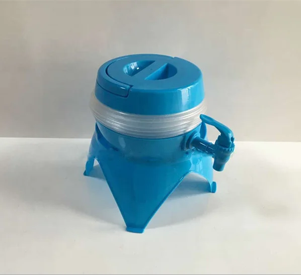Portable Folding 5.5 L Collapsible Beverage Water Dispenser for Outdoor Drink