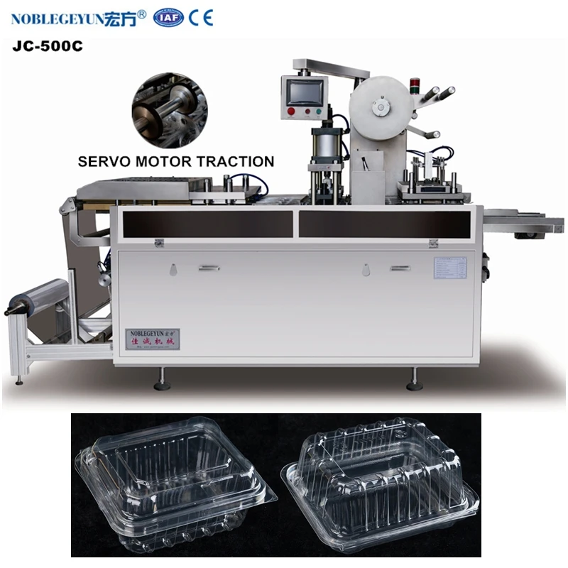 
Automatic Plastic Take Away Food Container Box Making Machine 