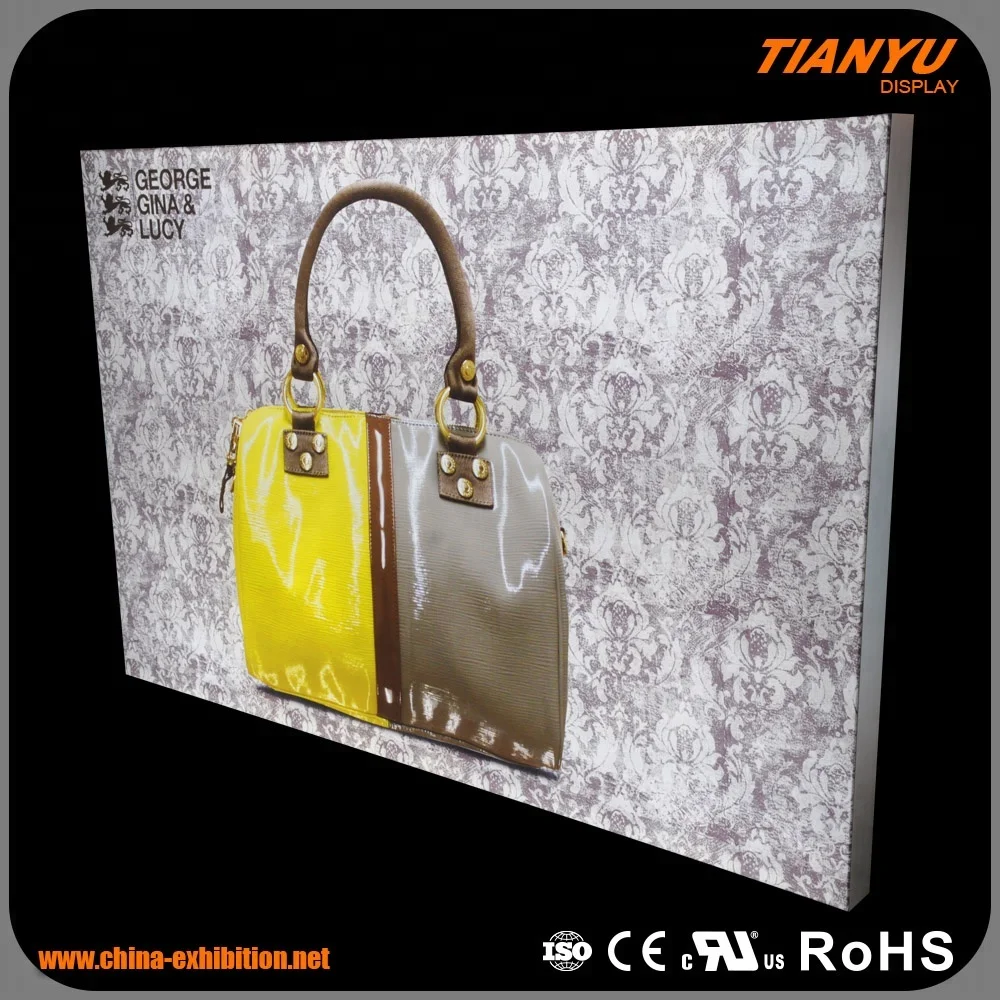 Free Standing Frameless Outdoor LED Fabric Light Box Sign