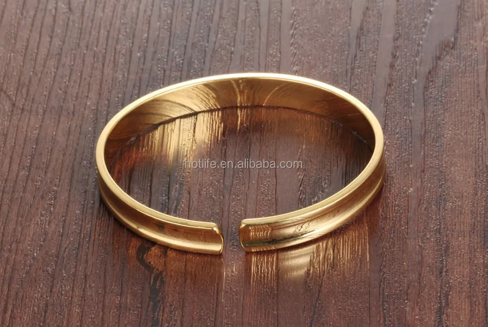 blank cuff bracelets wholesale joyeria acero gold plated plain metal cuff bracelet