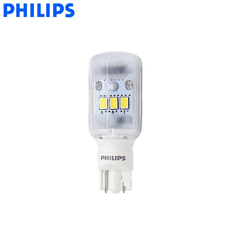 Philips LED 921 T16 T15 W16W 11067ULW Ultinon LED 6000K Cool Blue White Turn Signal Reverse Light Indicators Lamp Stop Light, 1X
