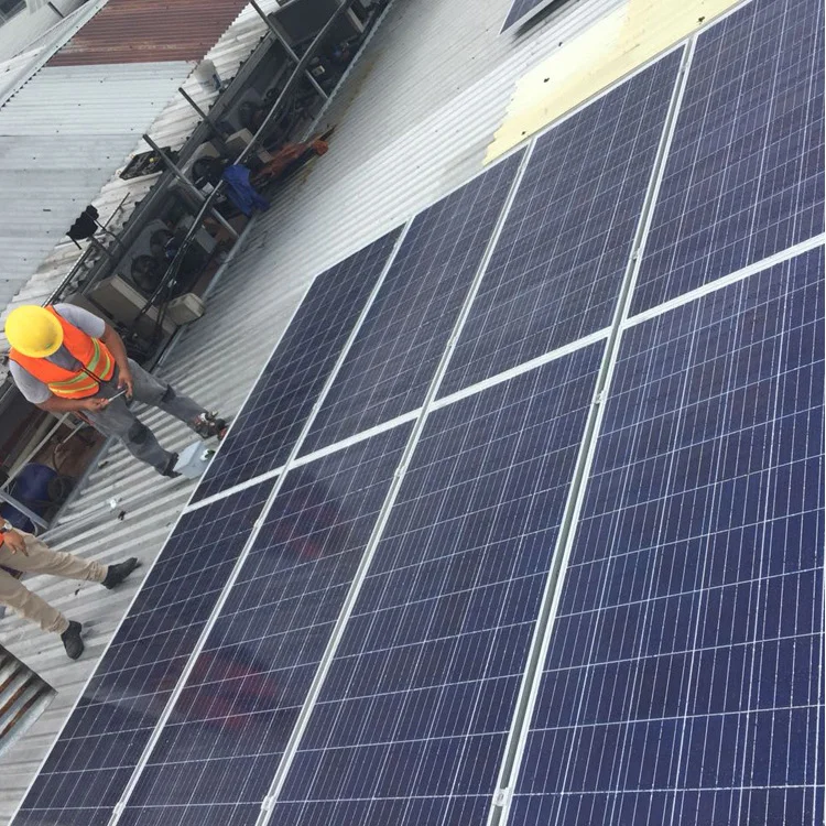 Rooftop Solar Mounting Structure for Aluminum Solar Module Ground System Installation