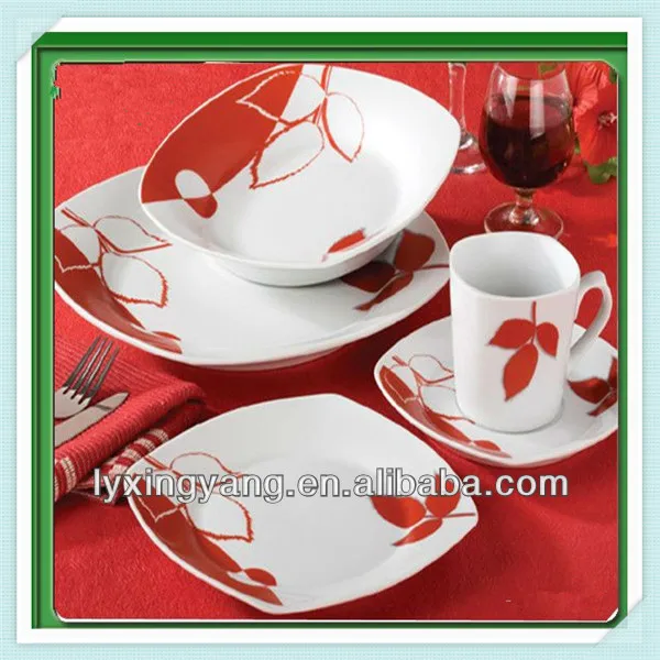 западной кукольная посуда, в стиле кантри наборы столовых приборов, квадратных кукольная посуда