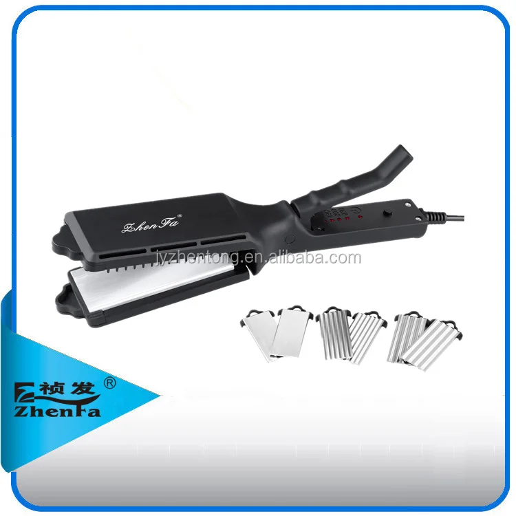 Make Out Different Types of Hair Styles LCD Household professional Hair Straightener ZF-3221