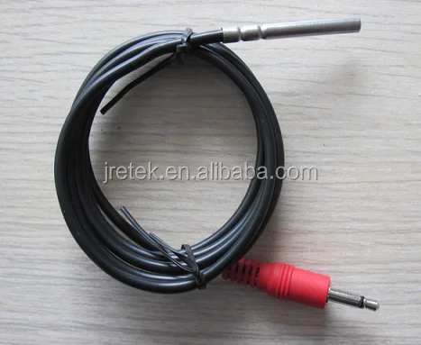 2M PT1000 Temperature Sensor Probe Cable for Monitoring Temperature
