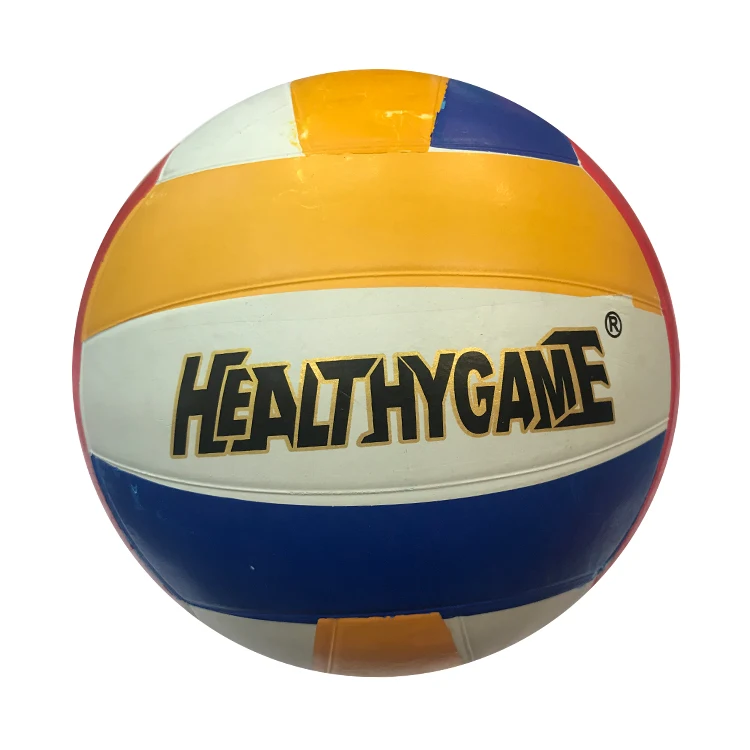 Cheap Custom Printed 4 Colors Inflatable Balls Indoor Mini Toy Rubber Size 5 Volleyball For Sale