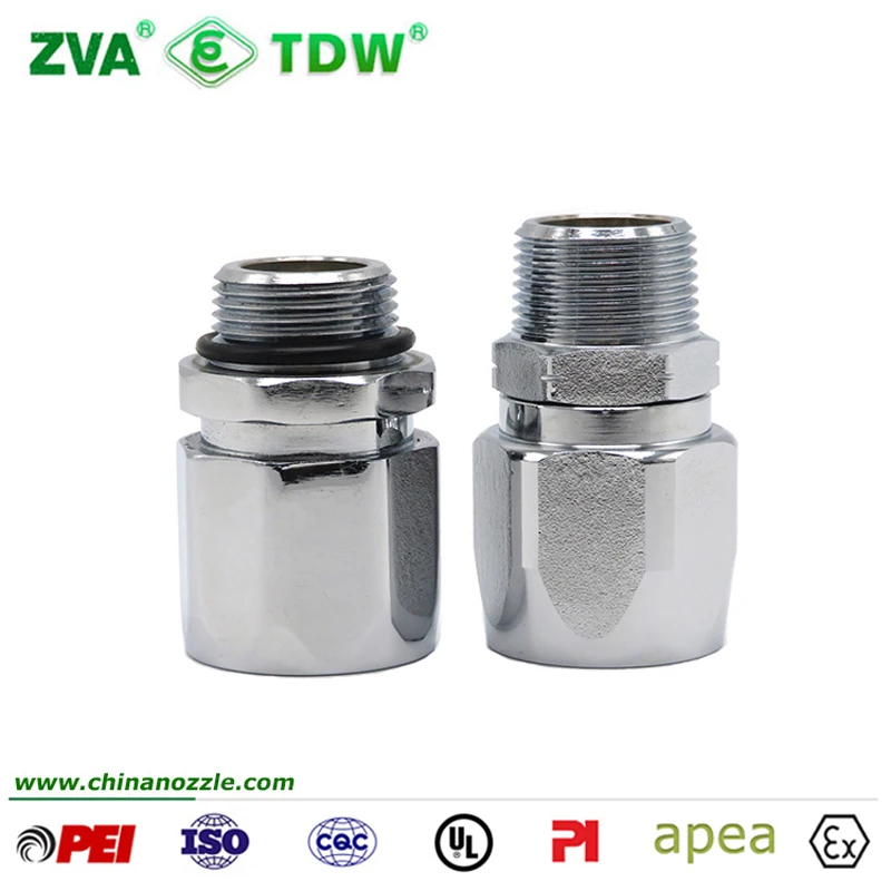 Fuel Nozzle Hose Connector Swivel Coupling Diesel Petrol Joint