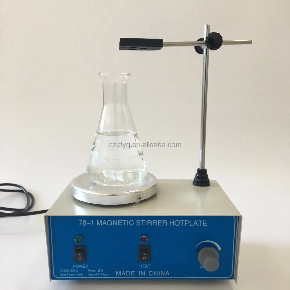 78-1 China magnetic stirrer with hotplate