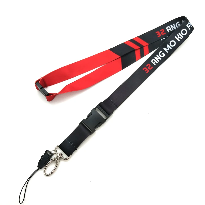 
2cm x 90cm logo custom dye sublimation printed lanyards no minimum order 