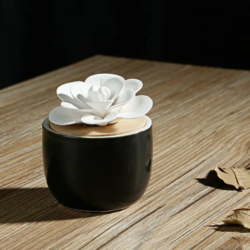 High Quality Scented ,Ceramic Fragrance Diffuser With Sticks,Gift Box Reed Aroma Diffuse