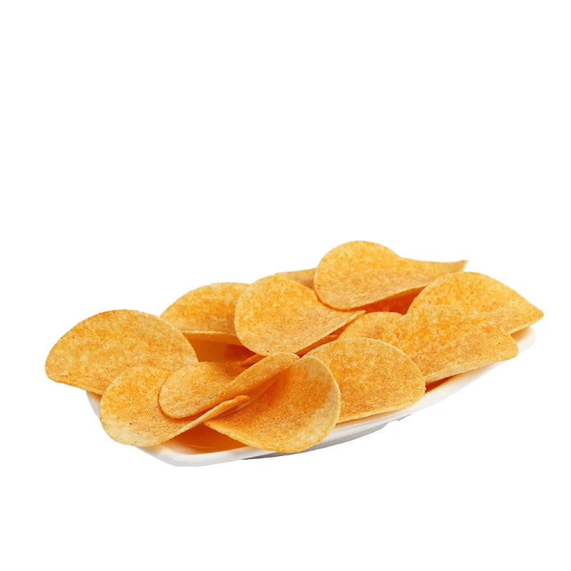Vegetable chips manufacturer production fried canned halal snack potato chips 45g BBQ flavor yummy foods