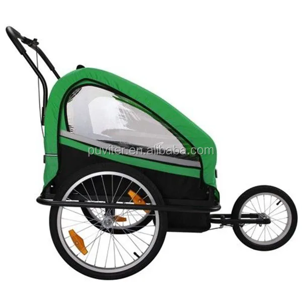 2020. NEW Kid Child Bike Trailer Children Baby Pram Bicycle Stroller Suspension Jogger(BT003)