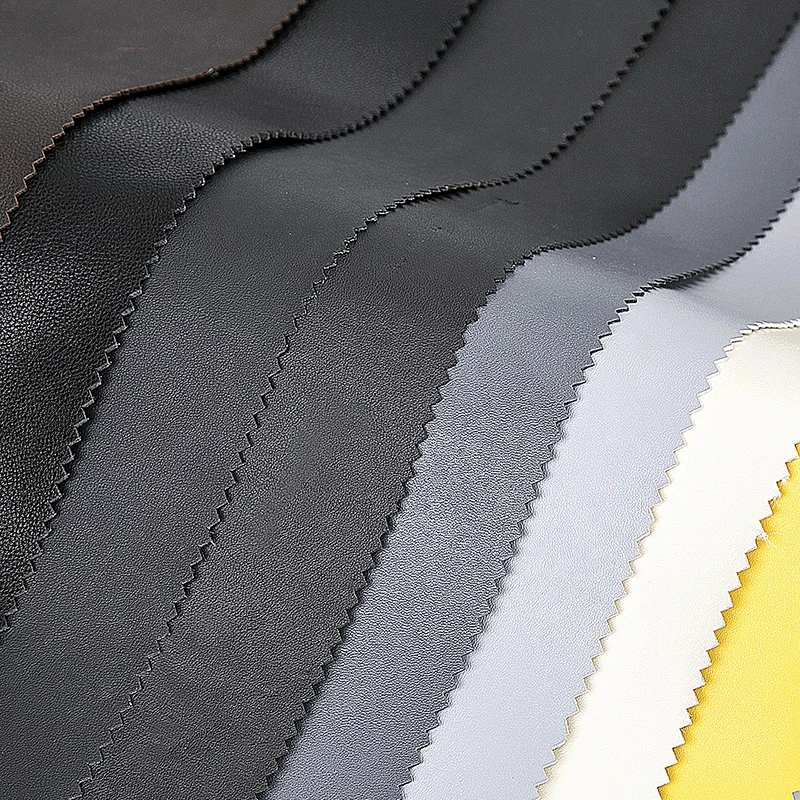 
Direct Sale PU Faux Non Woven Suede Microfiber Leather 