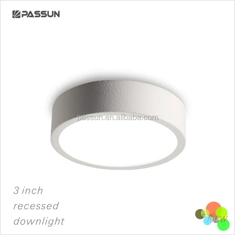 3w led downlight surface mounted square downlight for ceiling
