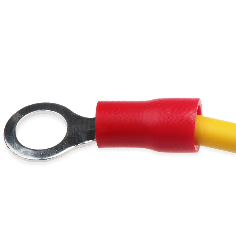 Wholesale Electrical Ring Terminals,Insulated Round Type Crimp Terminal Connector,22-18 AWG Cold-pressed