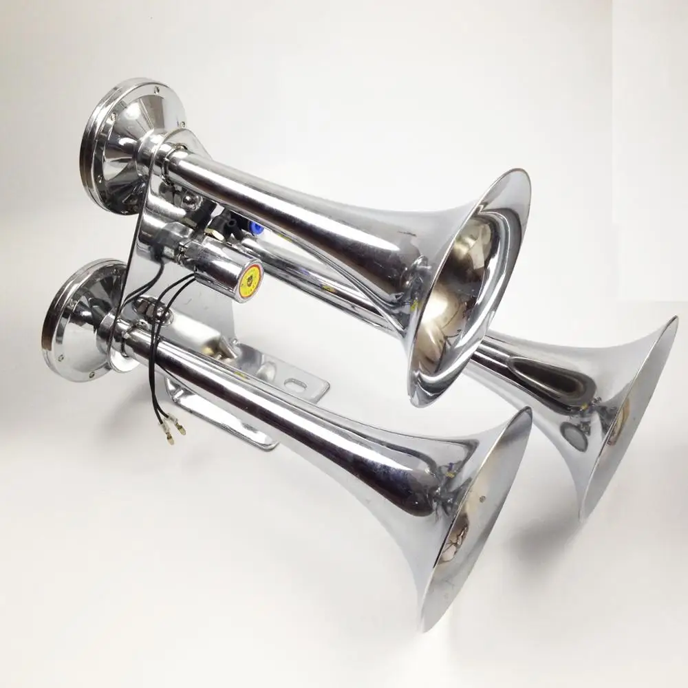Triple Trumpet Train Air Horn