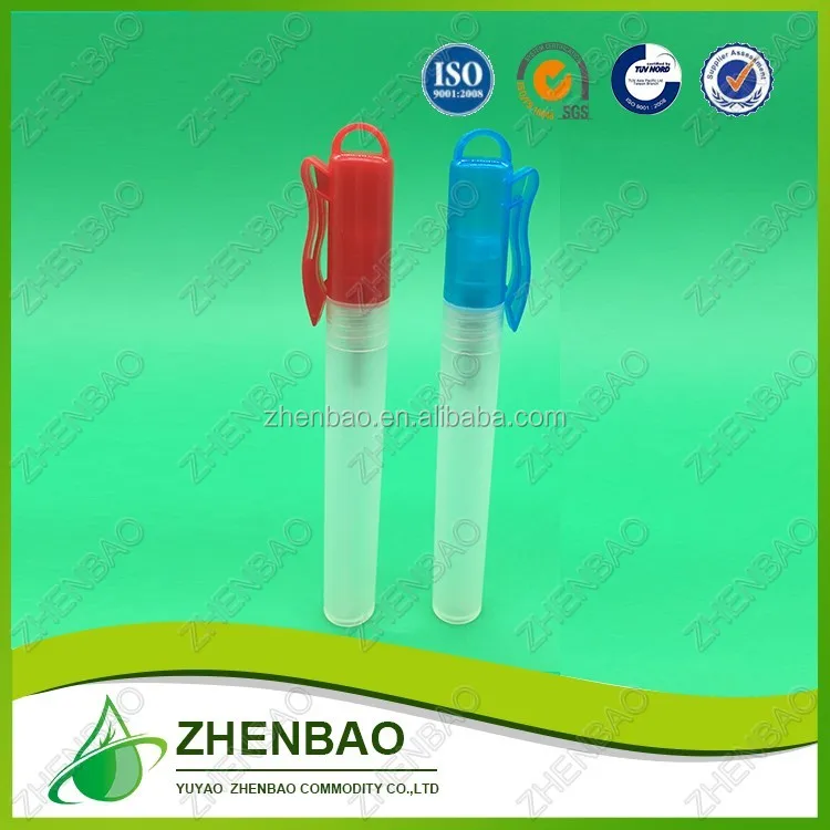 Wholesale Empty Plastic Cosmetic Sample Size Spray Bottle 8ml And 10ml Skin Care Bottles Perfume Atomizer