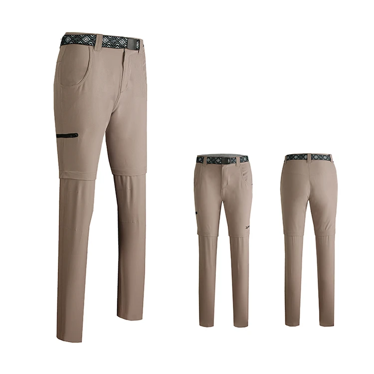 Уличные спортивные водонепроницаемые брюки для скалолазания, летние съемные легкие быстросохнущие брюки