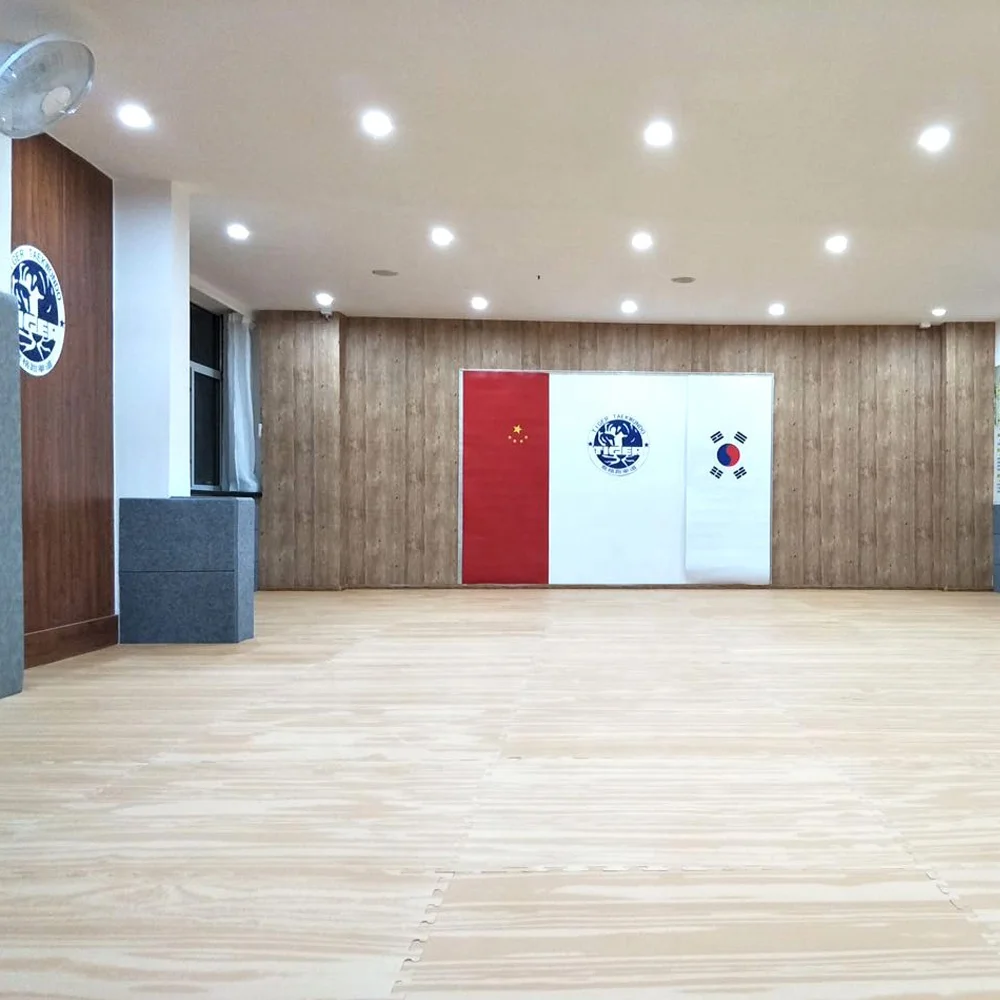 tatami woodgrain judo jiu jitsu grappling interlocking puzzle taekwondo floor foam mats