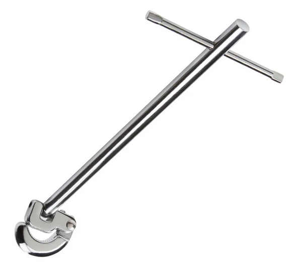 Adjustable Large Jaw T-handle 12-Inch Sink Basin Wrench