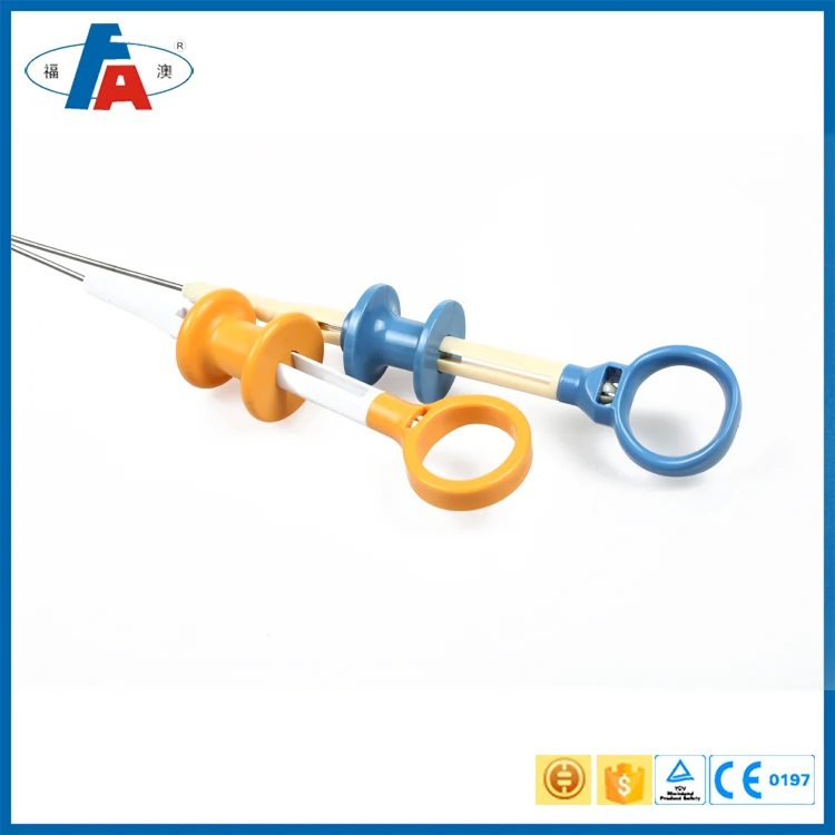 flexible disposable endoscopic biopsy punch forceps with needle plastic cover