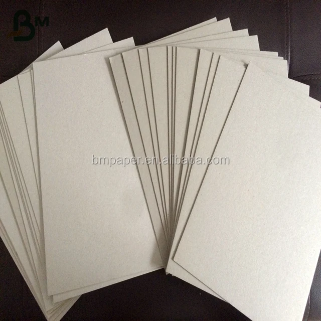 
Factory price strawboard paper wrapping paper grey board for making covers 